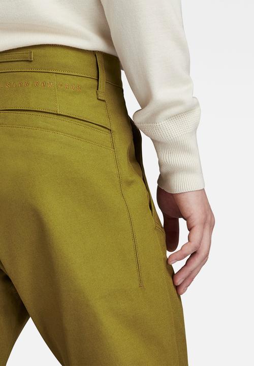 G-STAR - Bronson 2.0 slim chino backdrop stretch canvas - tobacco