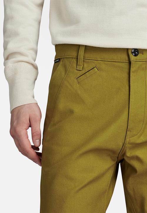 G-STAR - Bronson 2.0 slim chino backdrop stretch canvas - tobacco