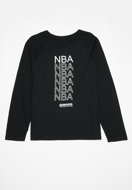 NBA - Nba key long sleeve tee - black
