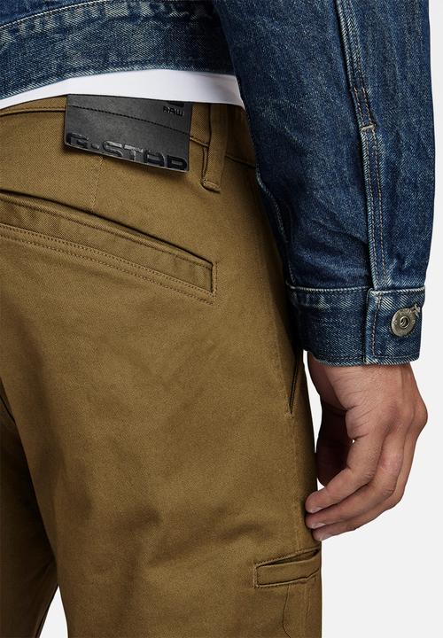 G-STAR - Skinny chino 2.0 bracket superstretch twill - dark olive
