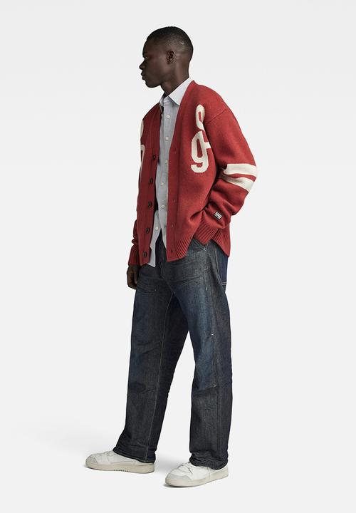G-STAR - Carpenter 3D loose stormcloud lh denim - raw denim processed