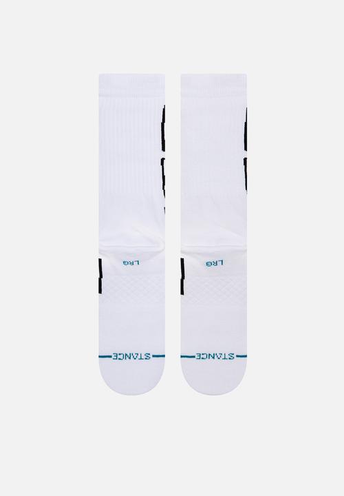 Stance Socks - Baker - white