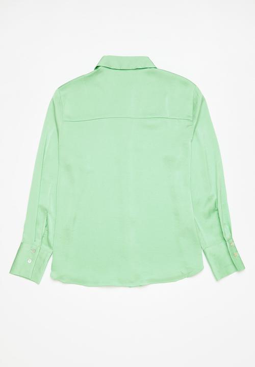 MANGO - Shirt Ideale - Bright Green