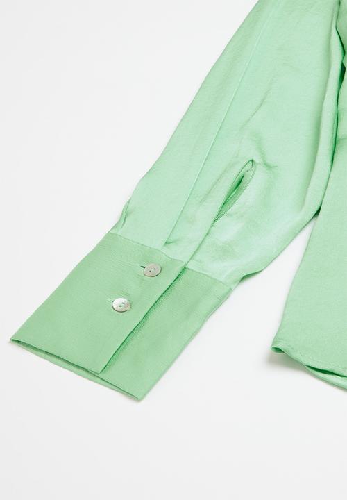 MANGO - Shirt Ideale - Bright Green