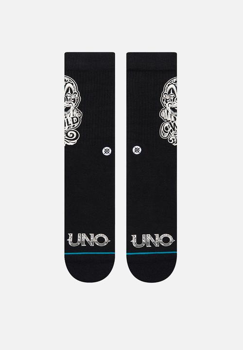 Stance Socks - Wild card x cartoon - black