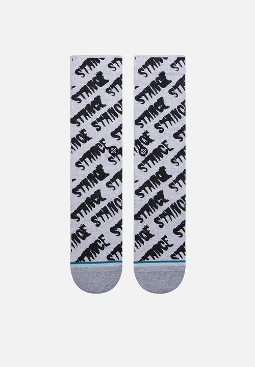 Stance Socks - Repeater screen - heather grey