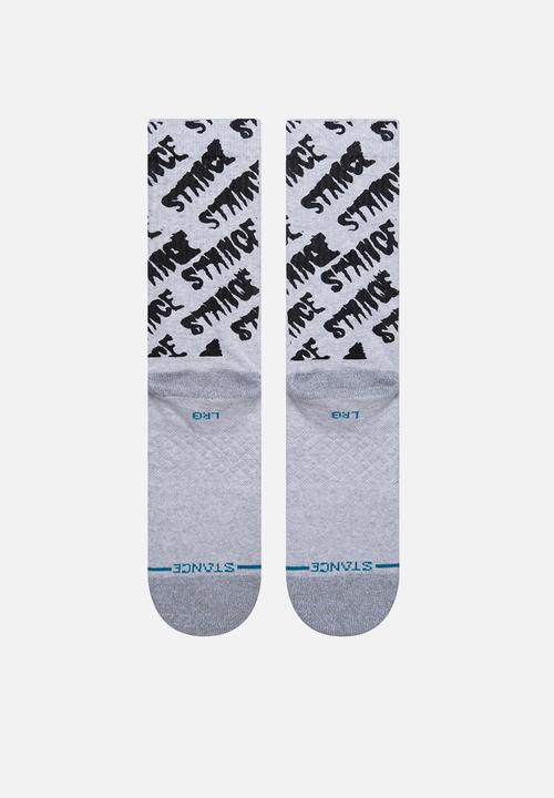 Stance Socks - Repeater screen - heather grey