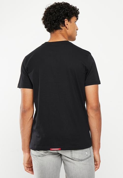 Alpha Industries - Ai rainbow logo t - black
