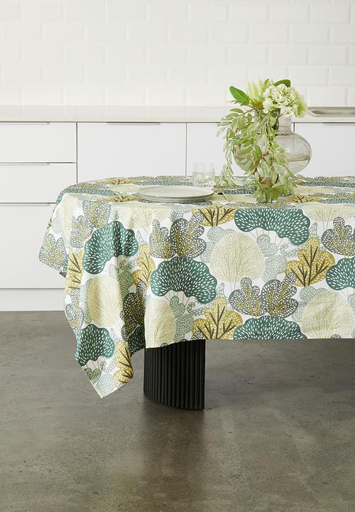 Okika tablecloth - green tea