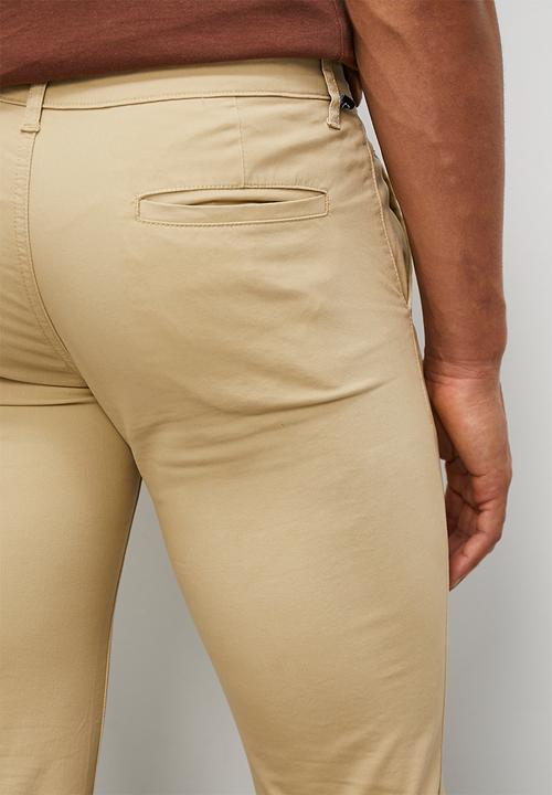 STYLE REPUBLIC - Marshall skinny chino - ecru