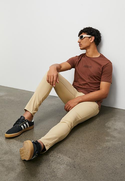 STYLE REPUBLIC - Marshall skinny chino - ecru
