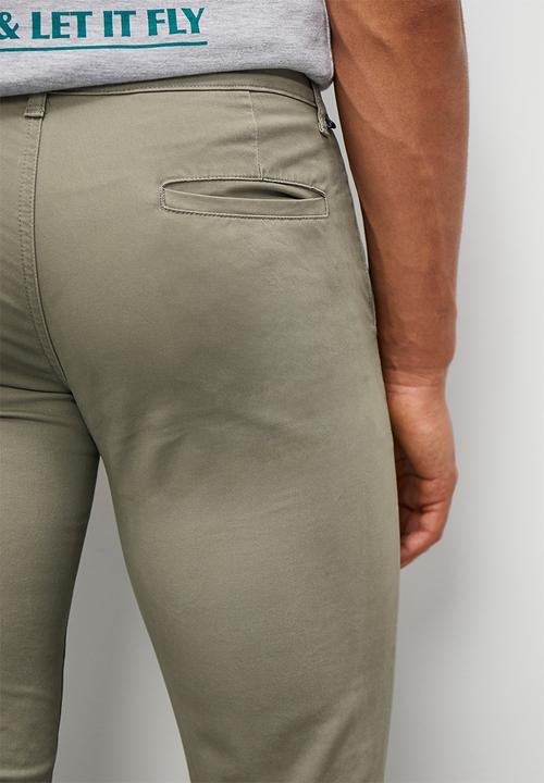 STYLE REPUBLIC - Marshall skinny chino - grey