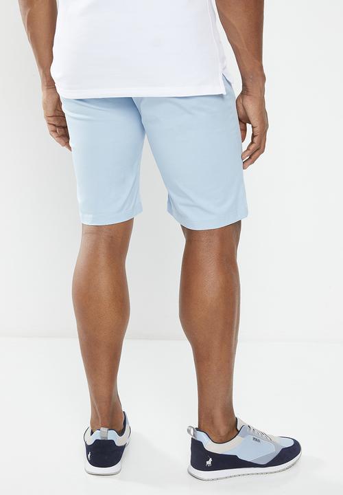 POLO - Mens essential chino short - mid blue 