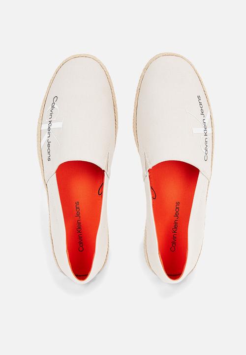 Calvin Klein - Espadrille co - eggshell/travertine/cherry tomato