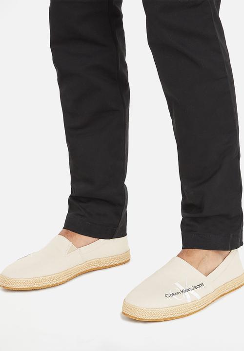 Calvin Klein - Espadrille co - eggshell/travertine/cherry tomato