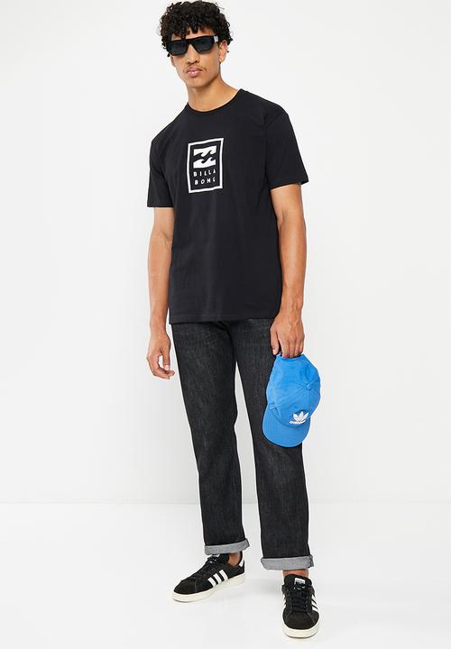 Billabong  - Unity stacked short sleeve - black 