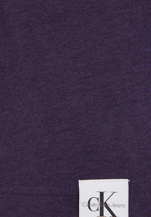 Calvin Klein - Logo tab tee - purple velvet