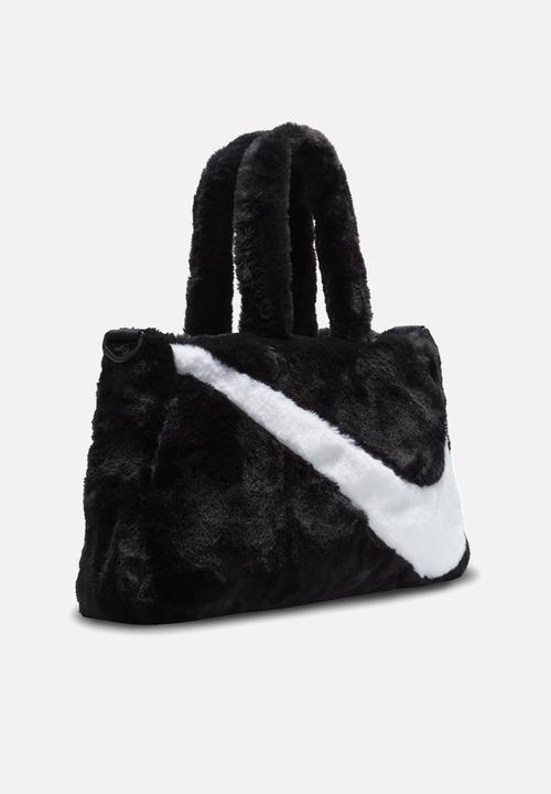 Nike - Sportswear top handle bag - black & white