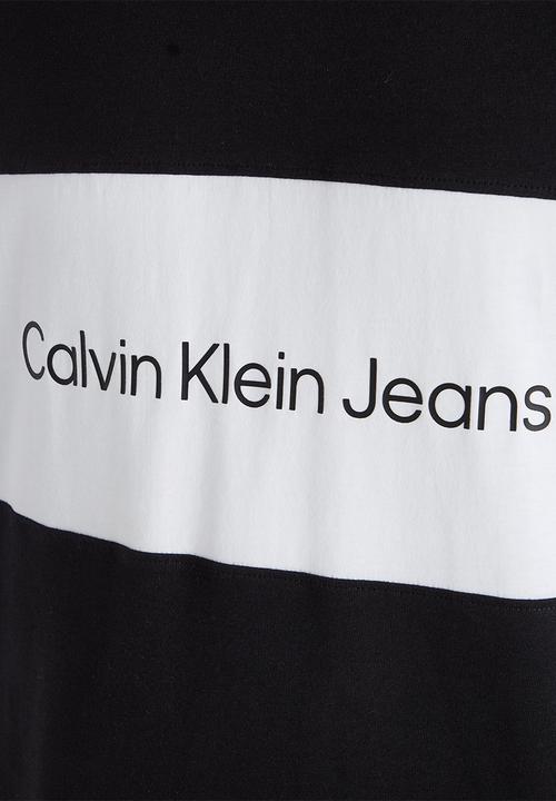 Calvin Klein - Blocking tee - ck black