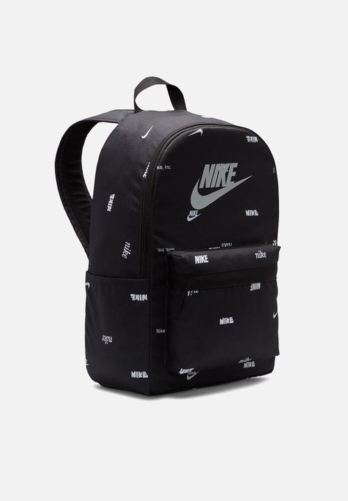 Nike - Heritage backpack - black/white/lt smoke grey