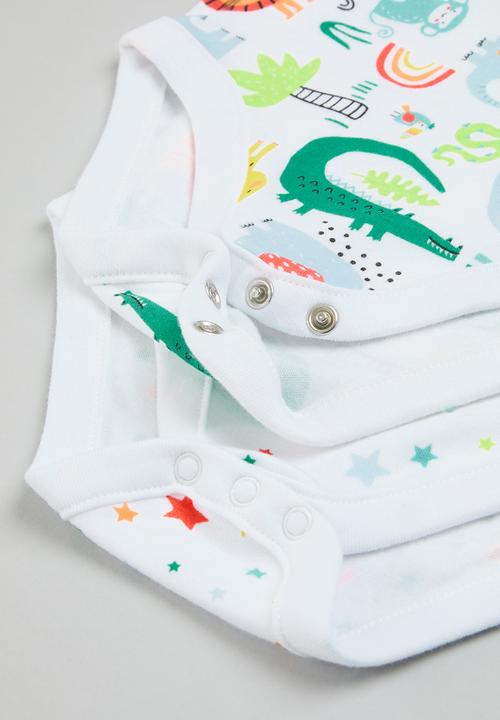 MINOTI - 2 pack bodysuit - white 1