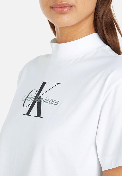 Calvin Klein - Archival monologo tee - bright white