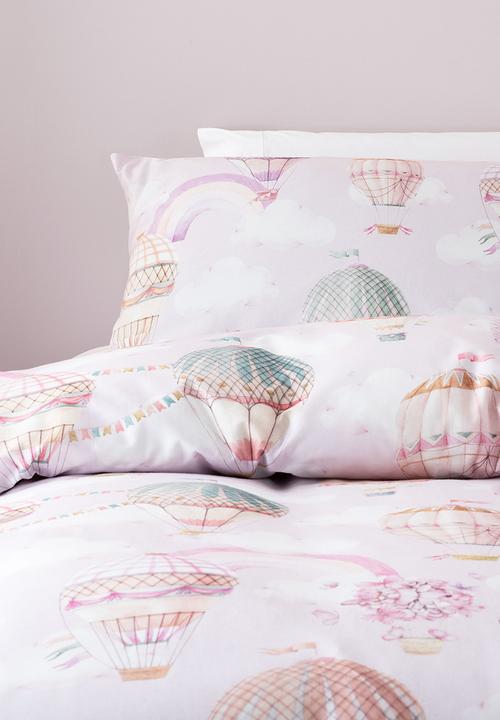 Linen House - Away we go duvet cover set - pink