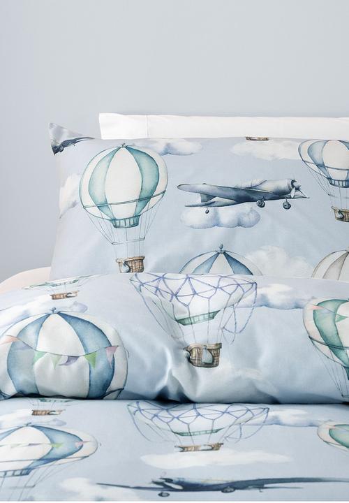 Linen House - Fly with me duvet cover set - blue