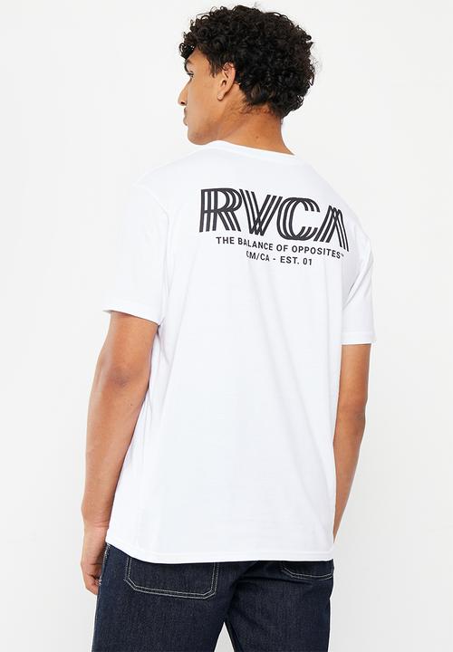 RVCA - RVCA copy short sleeve - white 