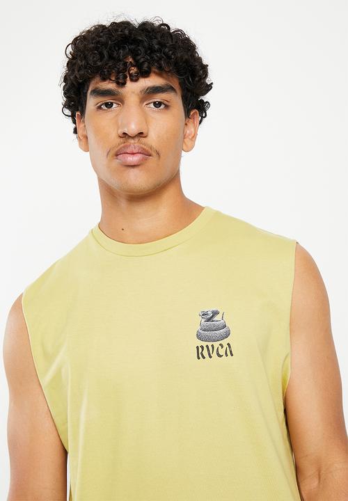RVCA - Beautiful danger muscle - mustard 