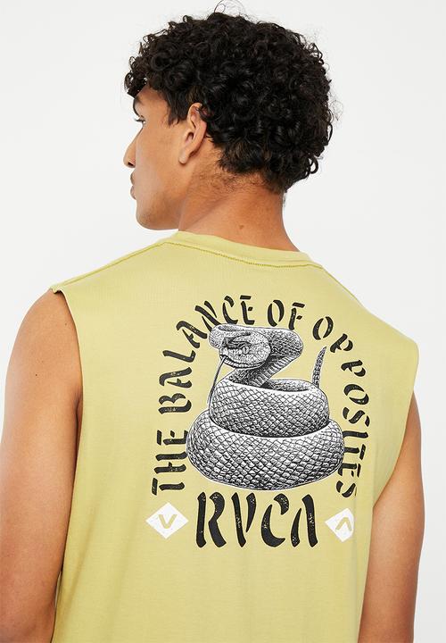 RVCA - Beautiful danger muscle - mustard 