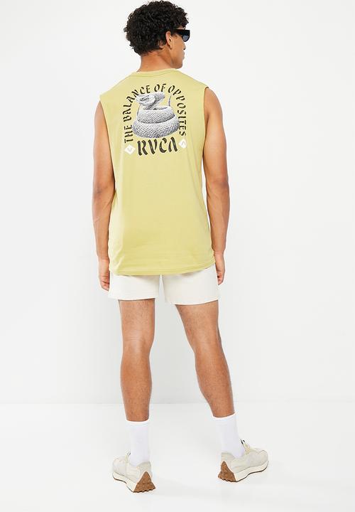 RVCA - Beautiful danger muscle - mustard 