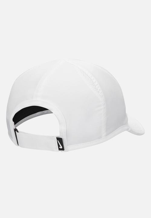 Nike Dri-FIT Club Unstructured Featherlight Cap - White/Black