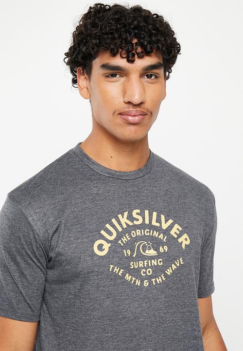 Quiksilver - Round up short sleeve tee - grey 