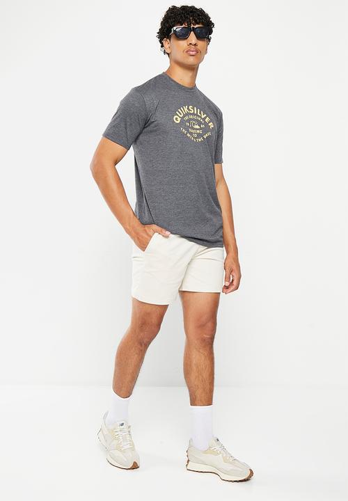 Quiksilver - Round up short sleeve tee - grey 