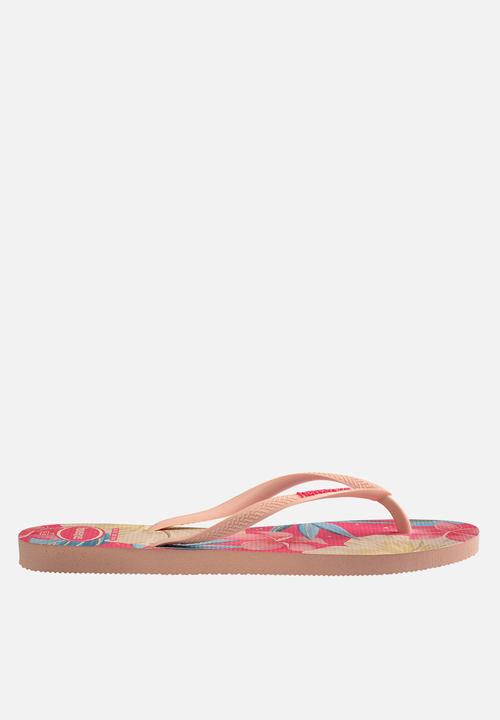 Havaianas - Slim floral - pink