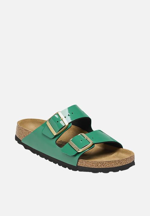 Birkenstock - Arizona patent narrow - digital green