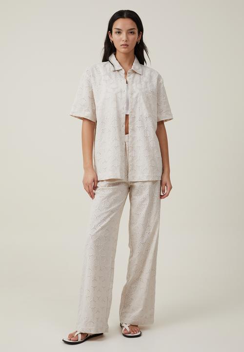Cotton On - Luna shirt - stone