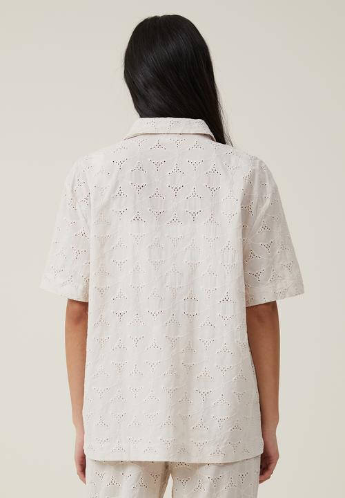 Cotton On - Luna shirt - stone