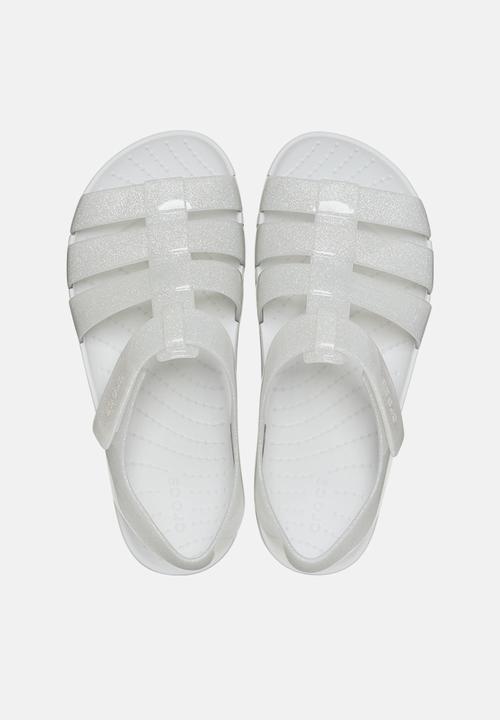 Crocs - Isabella glitter sandal k - silver glitter
