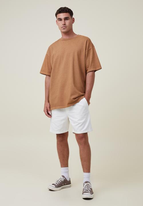 Cotton On - Easy short - white texture