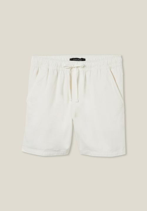 Cotton On - Easy short - white texture