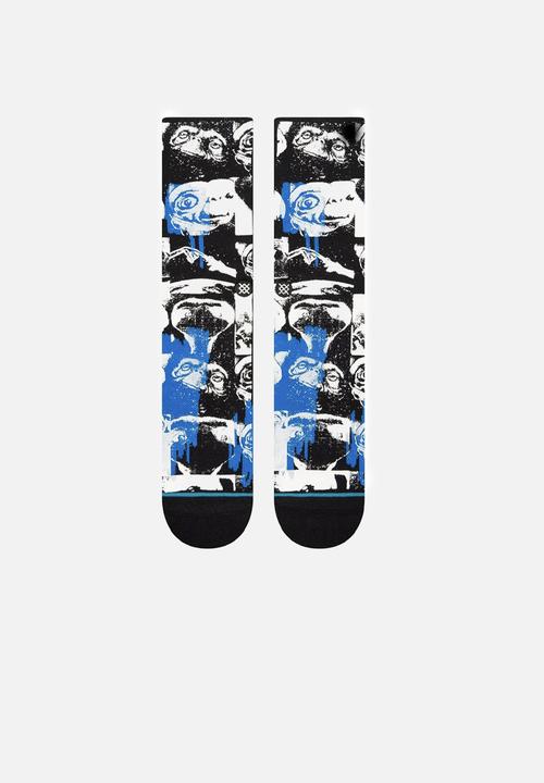 Stance Socks - Phone home - black & blue