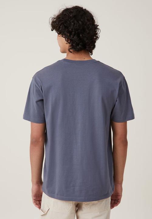 Cotton On - Easy t-shirt - dusty denim dreamstate