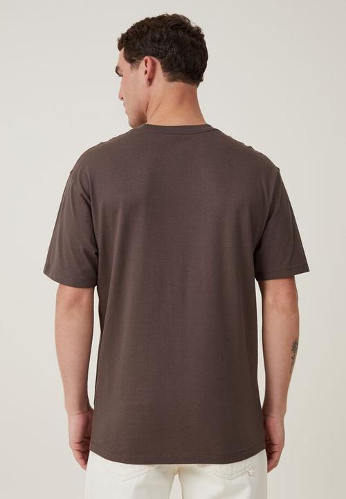 Cotton On - Easy t-shirt - ashen brown dreamstate 