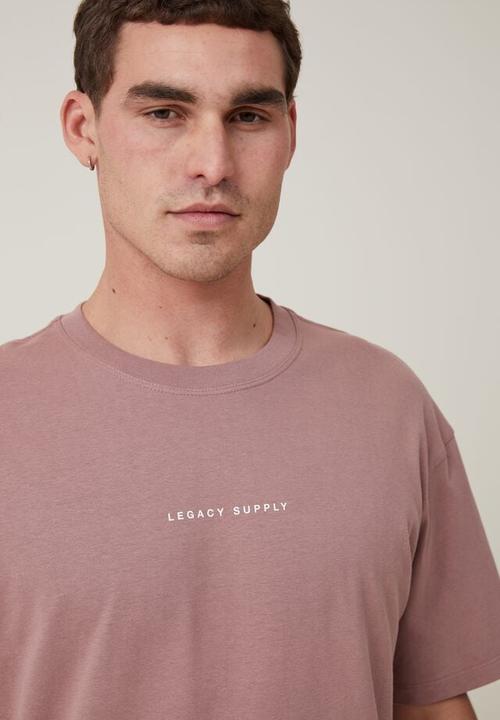 Cotton On - Easy t-shirt - dirty burg legacy supply 