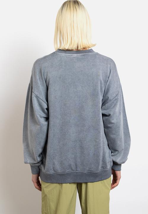 Daisy Street - New york sweat - grey wash