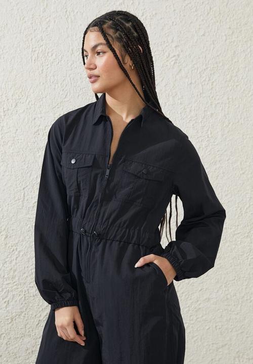 Cotton On - Active utility coverall - black