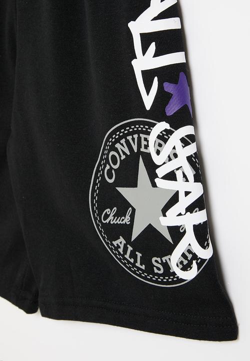Converse - Cnvb zipper pocket short - black converse green