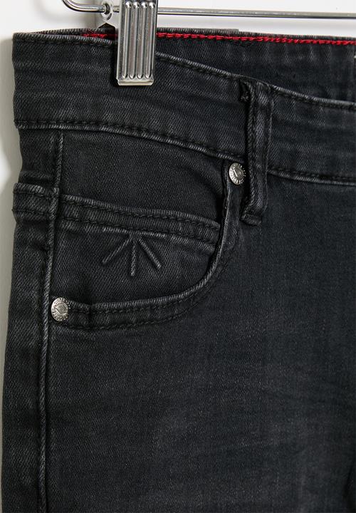 Lee Cooper - Fabian denim shorts - black